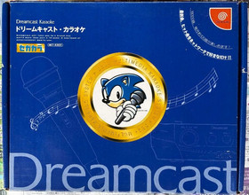 SEGA Dreamcast Karaoke Add-On Unit Game w/ Microphone [Excellent Condition!]