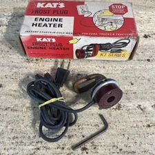 Kat's K7F Frost Plug Engine Heater 750  Watts 120 Volt USED TESTED