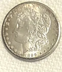 1899 O Morgan Very bright & flashy AU coin good luster free shipping Sigma test+