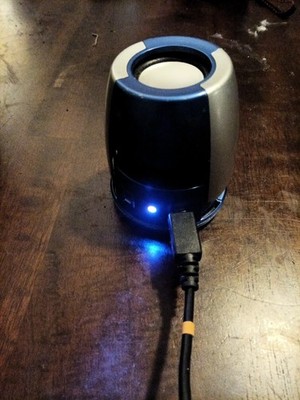 A Little Speaker Bluetooth And Auxiliary