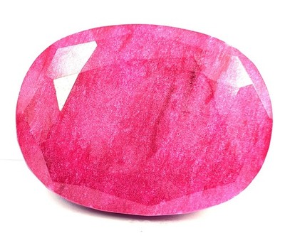 1893.05 Carat Natural African Ruby Oval Shape IGL Certified Loose Gemstone 5DDE