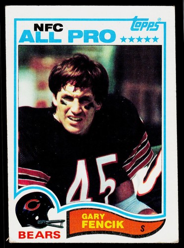 Gary Fencik, 1982 Topps, #296, Chicago Bears, - Foto 1 di 2