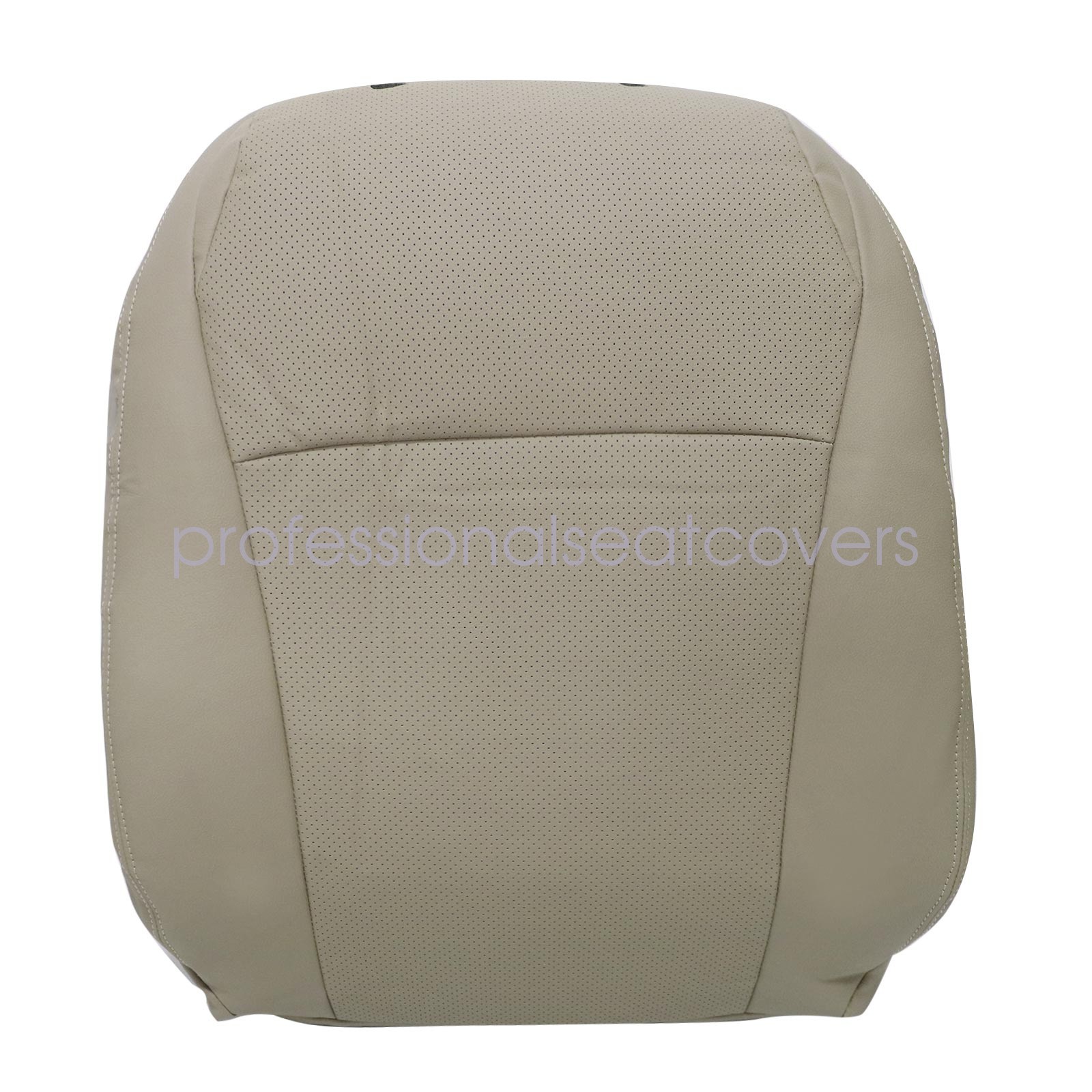 Both Side Bottom & Top Replacement Leather Seat Cover Tan For 08-13 Highlander