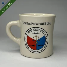 Army Aviation Technical Test Center Mug, LTG Ellis Don Parker, Ft Rucker, AH-64
