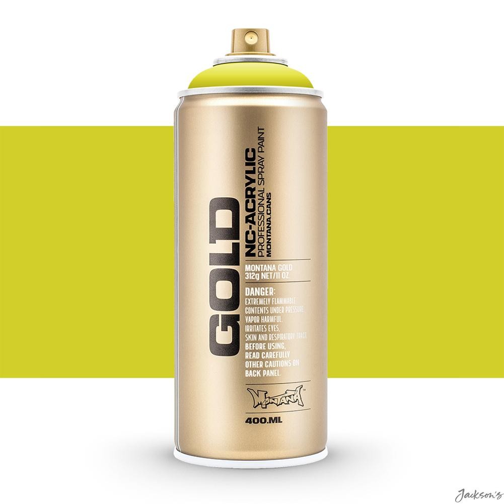Montana Gold Spray Paint Acrylic Lacquer 400ml Poison Light Opaque Art Use