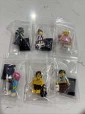 LEGO SERIES 7 9 Alien Daredevil Jungle Boy Rocker Girl Sugar Fairy Lot 6 AS-IS