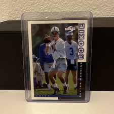 Score 1998 Peyton Manning Rookie #233 Indianapolis Colts Football Card. rookie card picture
