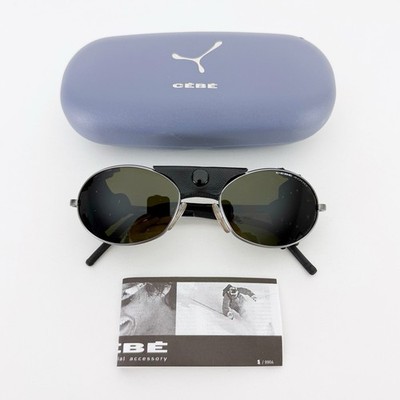 Cebe 4000 Sonnenbrille Bergsteigerbrille mit Etui Vintage 90er Jahre Cyberpunk
