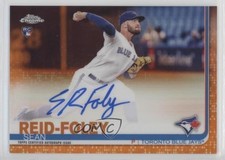 2019 Topps Chrome Rookie Orange Refractor 21/25 Sean Reid-Foley #RA-SRF Auto 0c2