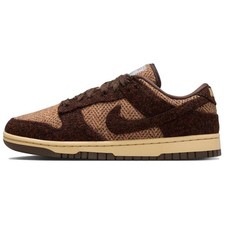 Harris Tweed x Nike Dunk Low top Skateboard Shoes Women IO0052-200 New Authentic
