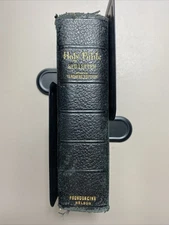 Holy Bible Teacher's Edition 1900 Nelson Black Leather Concordance W/ Maps