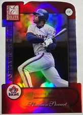 2001 Donruss Elite - Shannon Stewart #136 Aspirations Die-Cut /76