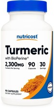 Nutricost Turmeric with BioPerine (2,300mg) 9...