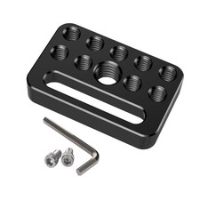 Camera Cheese Plate 1/4" 3/8" Thread Extension DSLR Tripod Battery 1406
