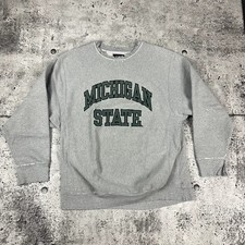 Vintage Michigan State Sweatshirt Size large Steve & Barry's