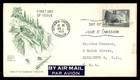 Mayfairstamps Canada FDC 1952 wealth of forests air mail First Day Cover aaz_785