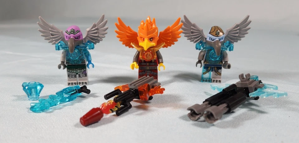 乐高 Chima 70228 Vultrix's Sky Scavenger 完整带迷你公仔和说明 — 第 2/4 张图片