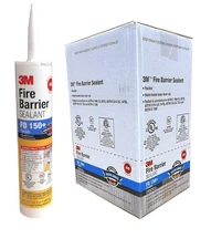 3M Fire Barrier Sealant FD 150+ Red 10.1 fl oz Cartridge Case of 12