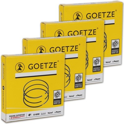 4x GOETZE KOLBENRINGE 76,5mm passend für VW 1.4 1.6 + 16V BCA BCB BBY BBZ AUA