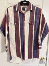 Wrangler Brushpopper Western Vintage Shirt 16-34