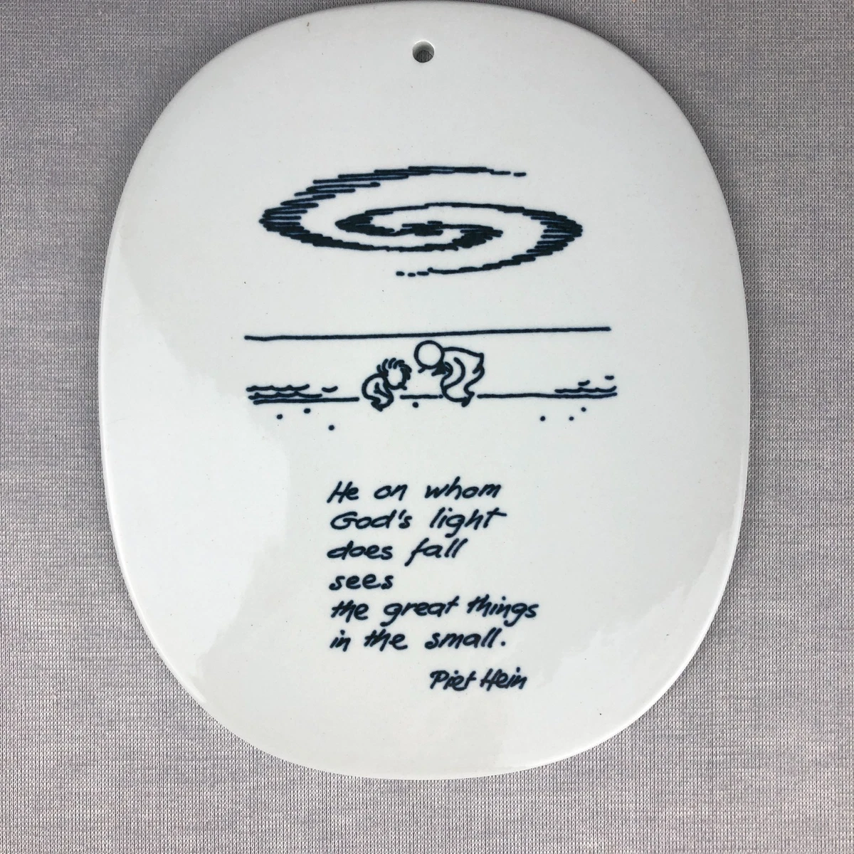 Piet Hein Plaque Indiana OTHER Royal Copenhagen Collectibles for