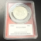 1964 PCGS PR68 Kennedy Half Dollar Coin Graded - FAST SHIPPING!!!
