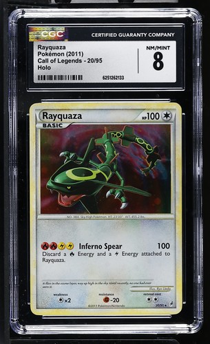 Rayquaza graded CGC 8 for sale on eBay