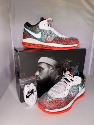 Nike LeBron 8 V2 Low Miami Nights Size 9.5 Mens Sneakers 2021 DJ4436-100