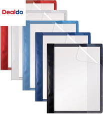 Ultra Durable Clear Front Report Covers, 25 per Box, Letter Size, Assorted Color