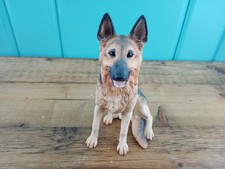 Border Fine Arts German Shepherd Sitting Figurine A2082 18 cm Height