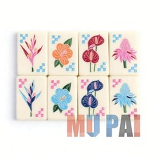 American Mahjong Game Set, 160 tiles Tropical style Mah Jong Tiles Fast ship