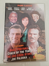 Drama Classics: Basic Football, Coach of the Year, Joe Louis Story, Joe P DVD