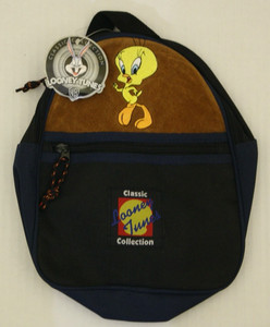 Looney Tunes Classic Collection Tweety Bird Mini Backpack Purse Bag 1998 New
