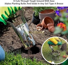 2026 1pc Handheld Transplanting Cylinder Planting Machine Tool Seeder Excavator