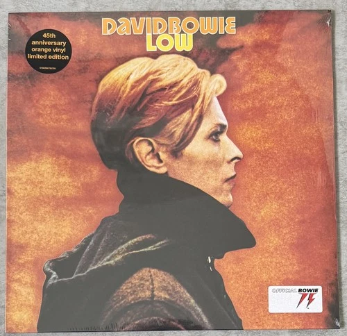 David Bowie - Low - 45th Anniversary ltd edtn orange vinyl SEALED/NM