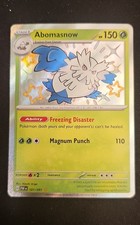 Abomasnow 101/091 SV: Paldean Fates Holo