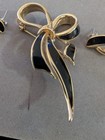 Tifari Enamel Brooches And Earrings Set — photo 2