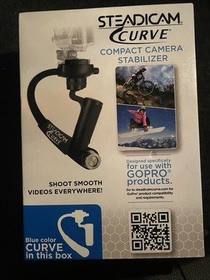 Steadicam Curve Kompaktkamera Stabilisator Brandneu Originalverpackt Blau Verpackt für GoPro