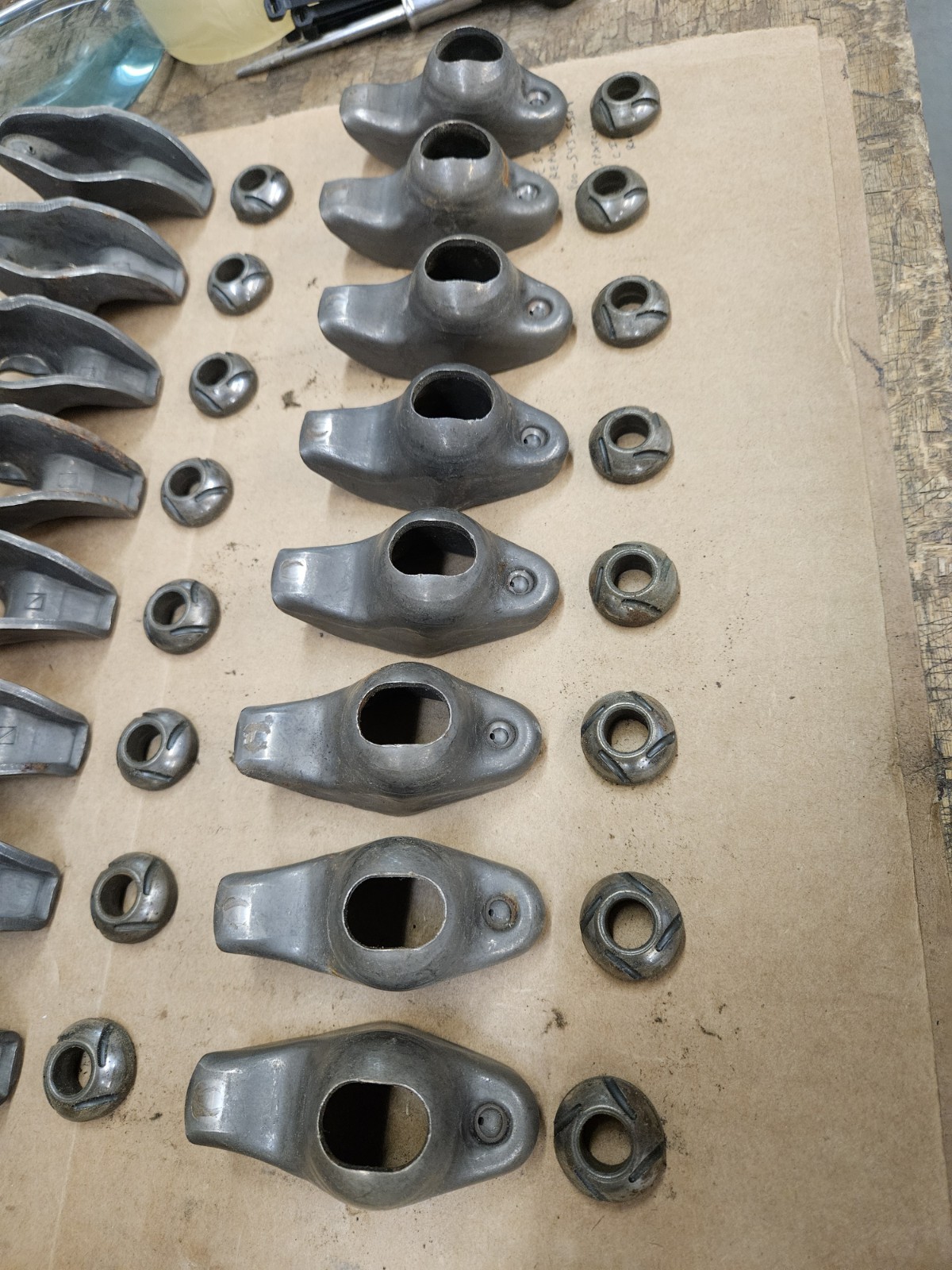 (16) BBC Rocker Arms Big Block Chevy 396 402 427 454 Hi Performance ...