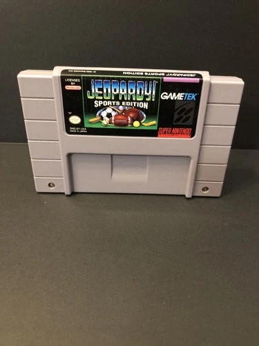 MINT Jeopardy -- Sports Edition (Super Nintendo Entertainment System, 1993)SNES