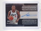 JALEN DUREN 2024-25 PRIZM BLACK SENSATIONAL SIGNATURES AUTO #SS-DUR Q4402