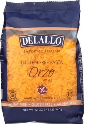 DeLallo Pasta Gluten-Free Corn and Rice 12 Ounce (Pack of 1), light yellow 
