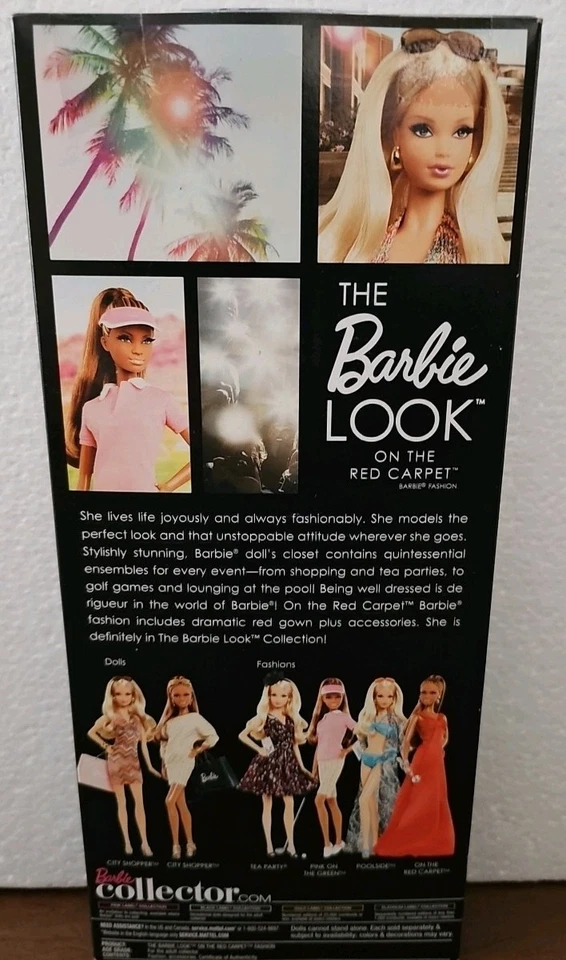 The Barbie Look On The Red Carpet Barbie Fashion - Image 2 of 2