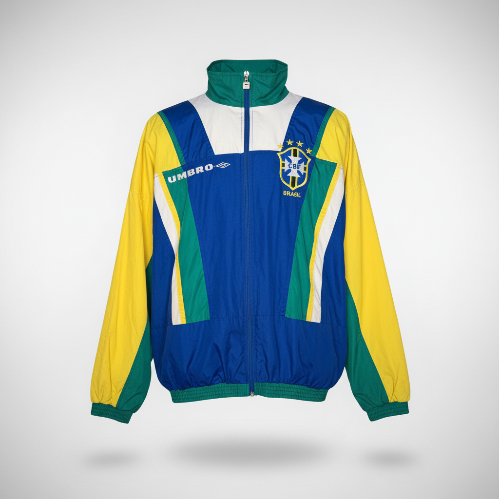 1996-1997 Brazil (CBF) JACKET Soccer Umbro Large Authentic | eBay