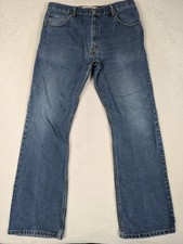 Vintage Levis 517 Jeans Mens Size 38x34 36x33 Blue Denim Work