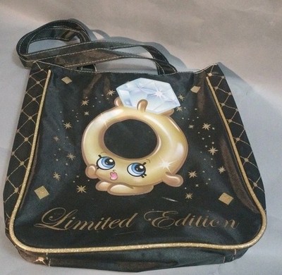 Shopkins Roxy Ring Black & Gold Limited Edition (RARE) 11X13 Tote Bag