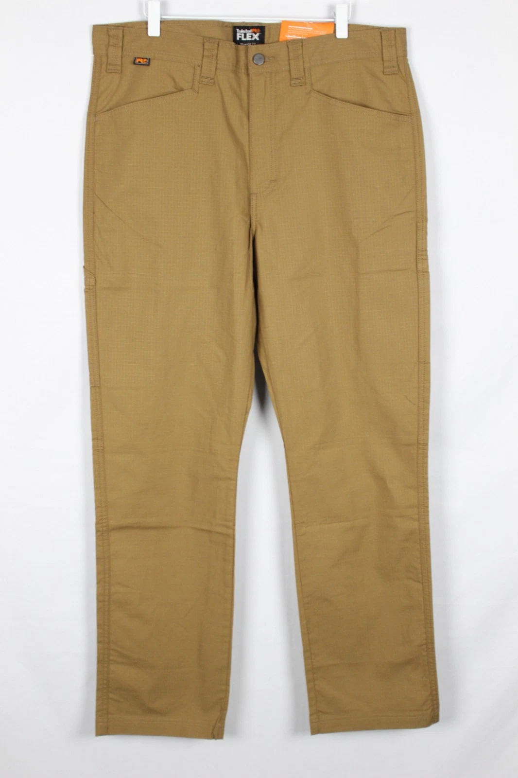 Timberland Pro Men's Work Warrior Flex Ripstop Utility Work Pants Straight Wheat