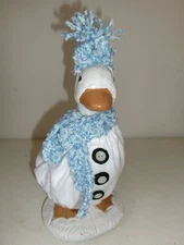 Best dressed goose geese clothes outfits  11" TEEN Winter Snowman  802-43A