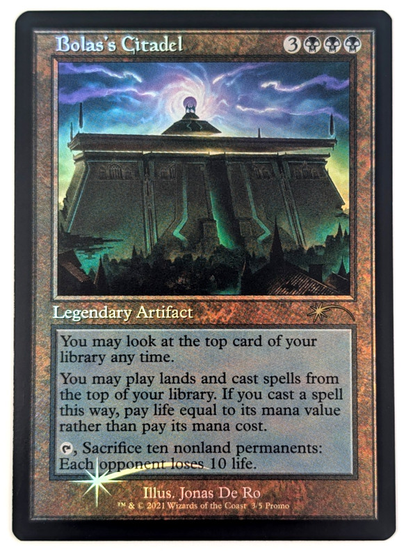 MTG Bolas's Citadel Retro Frame Foil Promos WPN and Gateway 3/5 2021 WOTC NM