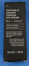 Allies of Skin Peptides & Omegas Firming Eye Cream Vitamin C Bakuchiol, Ceramide